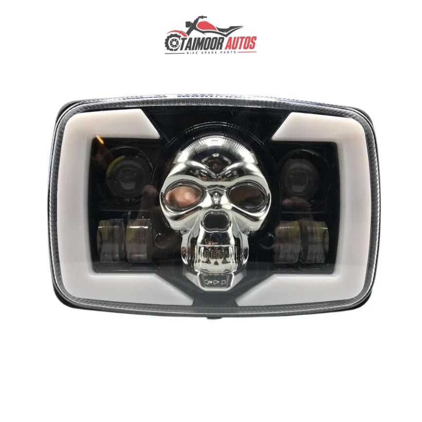Skull Headlight Panel