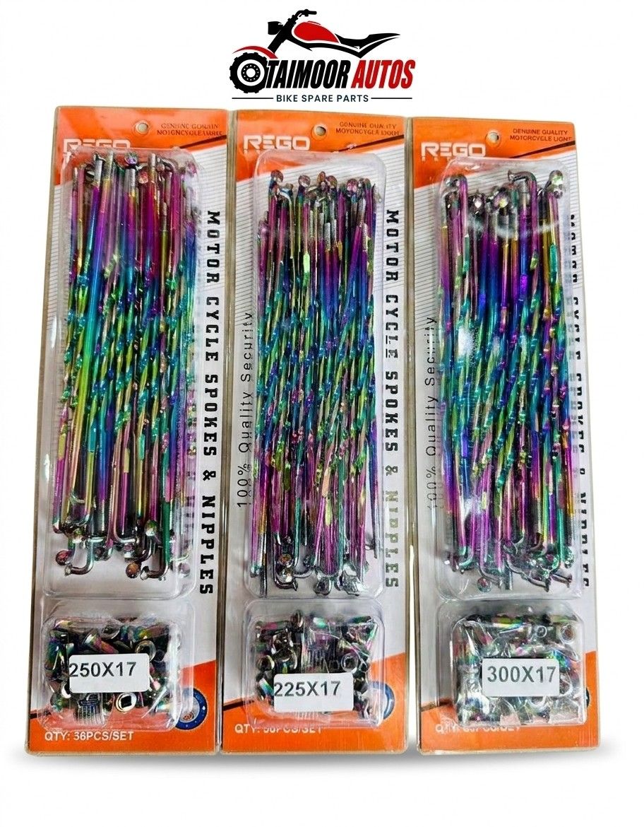 Spokes & Nipples Set (Multi)